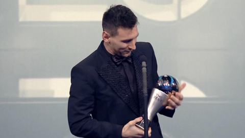 Lionel Messi wins second FIFA The Best Men's Player Award