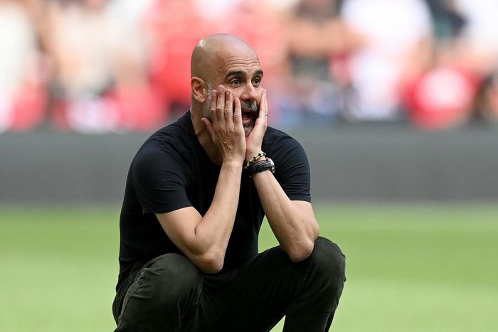 Josep Guardiola is Manchester City's manager