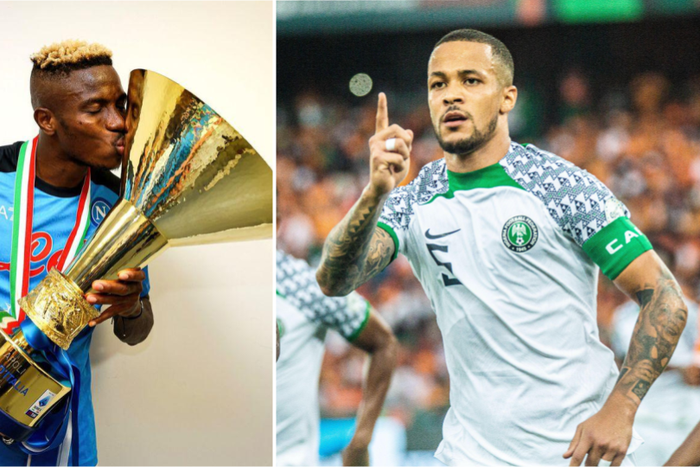 Troost Ekong teases Osimhen's future || Image credit: Imago