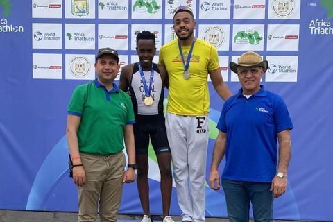 Jess Okal Crowned Africa Super Sprint Champion at the just concluded Africa Triathlon Cup