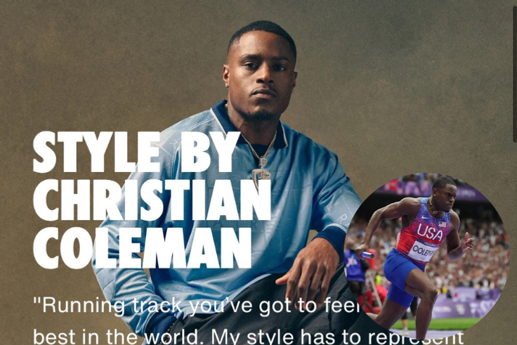 Christian Coleman x Nike: Sprint icon defines style as 'best in the world' starring in spring collection for sportswear brand