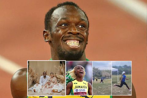 Usain Bolt pokes fun at Shelly-Ann Fraser-Pryce’s famous parents' day race as he opens up on fatherhood