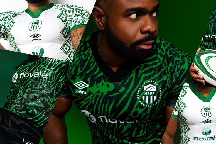 Nigerian Rugby outshines the Super Eagles with new jerseys designed by Umbro.