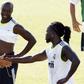 Royston Drenthe alongside Lassana Diarra and Jose Mourinho | Imago