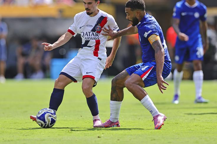 PSG vs Chelsea in the UEFA Champions League