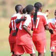 Harambee Starlets celebrating in a previous encounter.