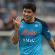 Napoli defender Kim Min-jae during a match against Torino.