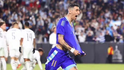 WATCH: Angel Di Maria's free kick helps Argentina fight back against Costa Rica in Messi's Absence