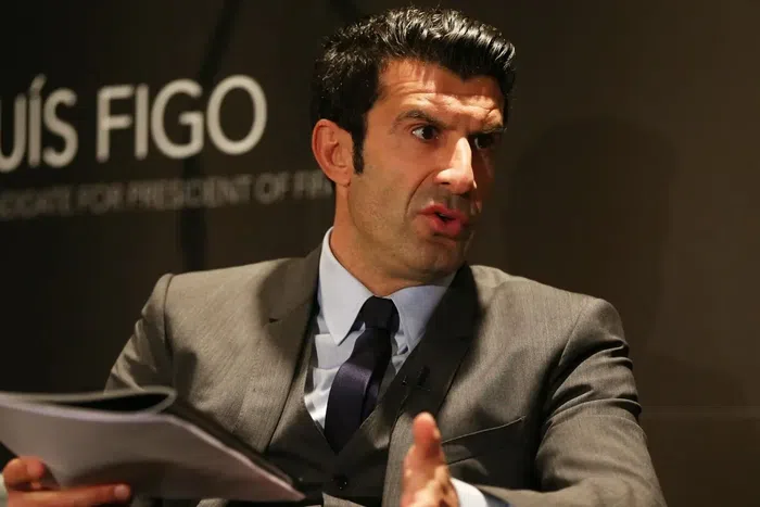 Real Madrid legend Luis Figo