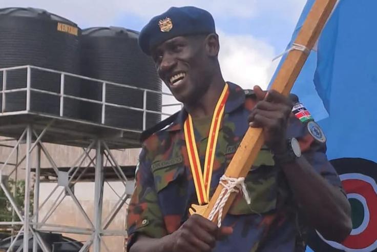 Edwin Okong'o promoted in Kenya Air Force after historic victory in African Games