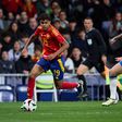 Lamine Yamal in action for Spain against Brazil || Image credit: Imago