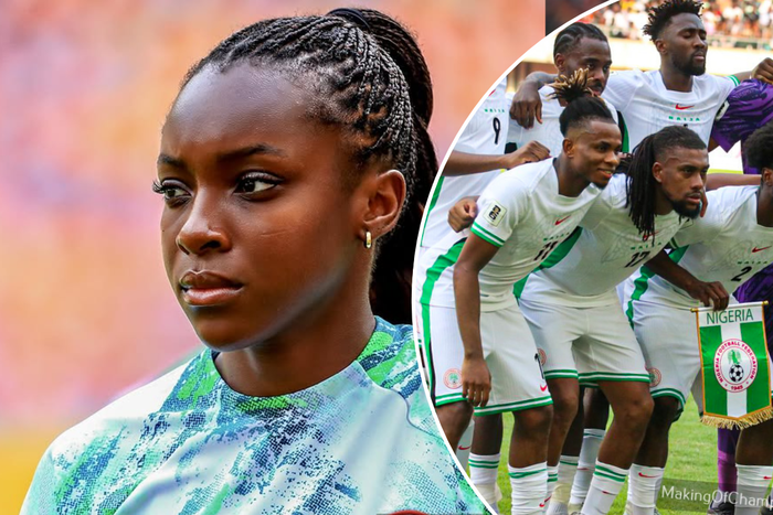Michelle Alozie reacts after Super Eagles WCQ defeat against Zimbabwe