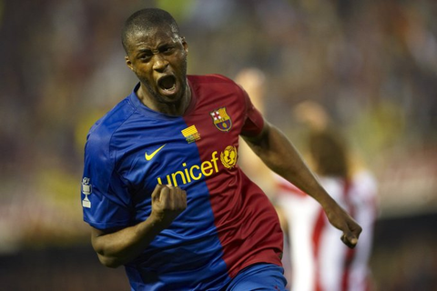 Yaya Toure at Barcelona