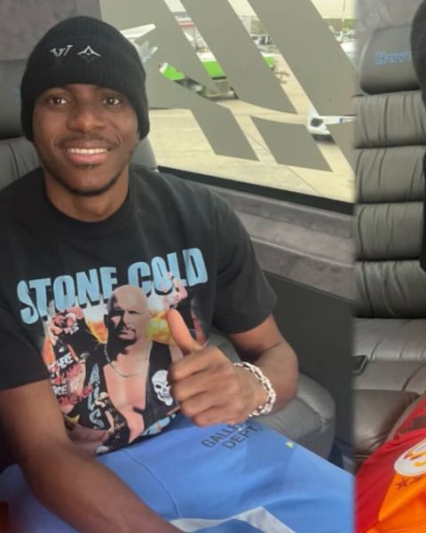 The smile is back on Osimhen.