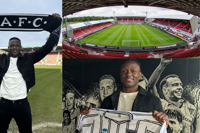 Dunfermline Athletic signed Victor Wanyama