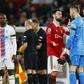 David de Gea and Bruno Fernandes involved in an argument | Imago