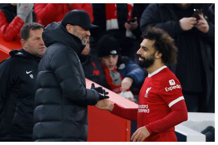 Klopp pays tribute to Mohamed Salah