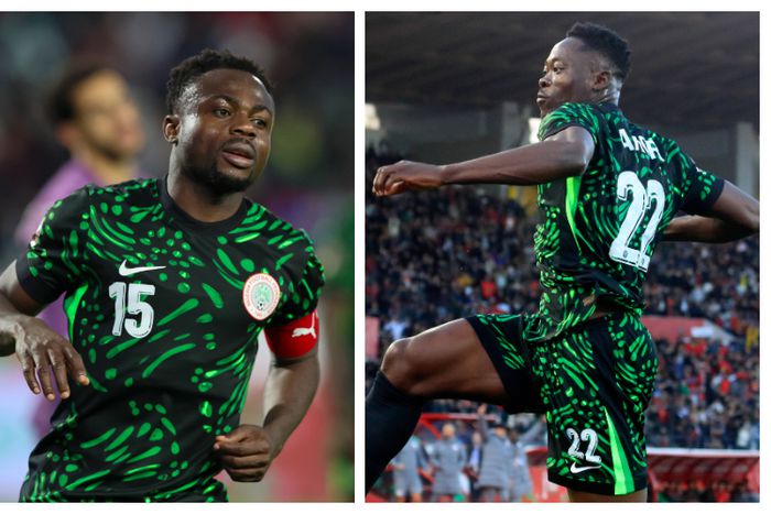 Akor Adams and Moses Simon too strong for Team Melli