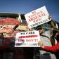 Kroenke group says Arsenal 'not for sale' despite fan protests