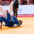 Judokas in action at a past event