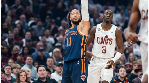 Jalen Brunson leads New York Knicks past Cleveland Cavaliers to the 2nd round