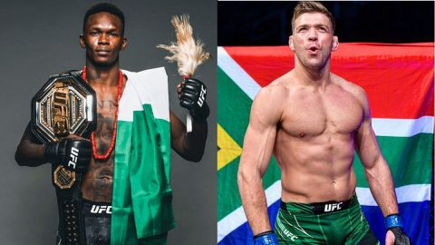 Israel Adesanya gets back up for Dricus Du Plessis fight