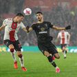Southampton vs Bournemouth Premier League match
