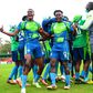 KCB FC players celebrating.