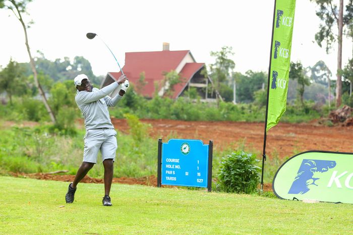 Action from the second leg of the 2023 KCB East Africa Golf Tour