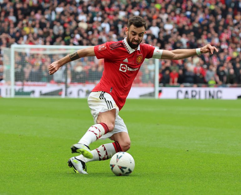Manchester United superstar Bruno Fernandes