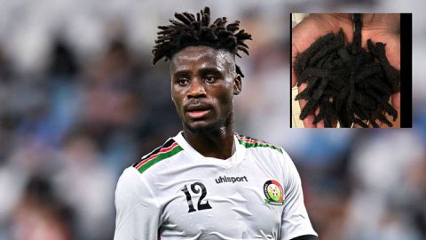 Richard Odada: Harambee Stars midfielder sheds signature dreadlocks for fresh look