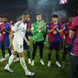 Copa del Rey Final Kylian Mbappe centre-forward of Real Madrid and France after the Copa del Rey Final match between FC Barcelona, Barca and Real Madrid at Estadio de La Cartuja on April 26, 2025 in Seville, Spain. Sevilla Spain Copyright: xJosexBreton