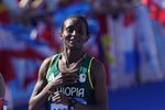 Ethiopia's Tigst Assefa Destroys Joyciline Jepkosgei And Sifan Hassan to Claim Victory at The London Marathon