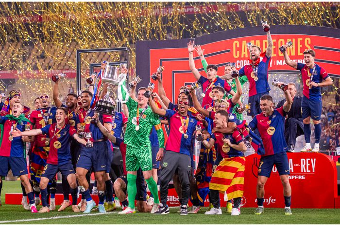 Barcelona defeated Real Madrid again in the El Clasico to claim the Copa del Rey crown.