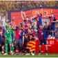 Barcelona defeated Real Madrid again in the El Clasico to claim the Copa del Rey crown.
