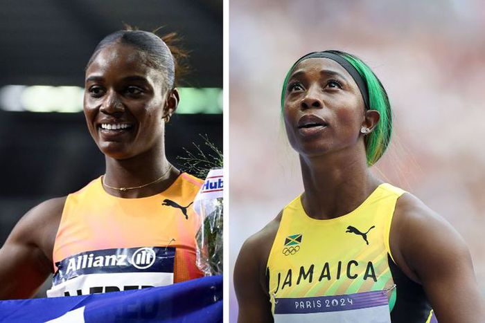 Justin Gatlin on Why Shelly-Ann Fraser-Pryce is the Only Sprinter Who Could Stop Julien Alfred