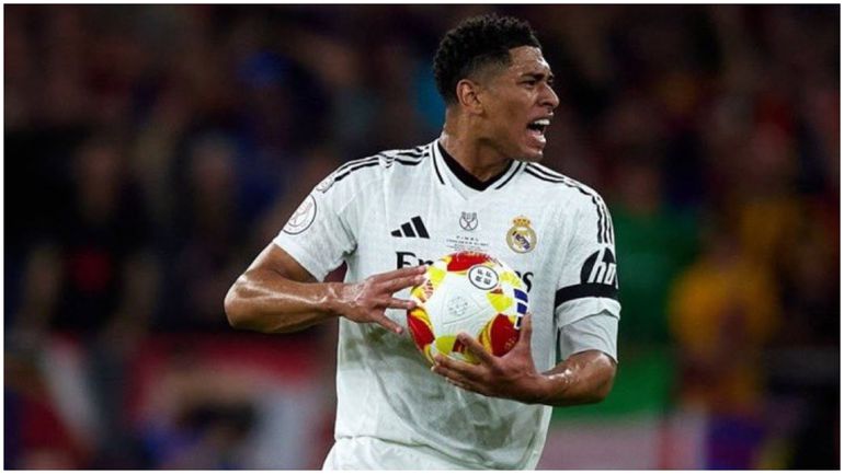 Jude Bellingham in the El Clasico.