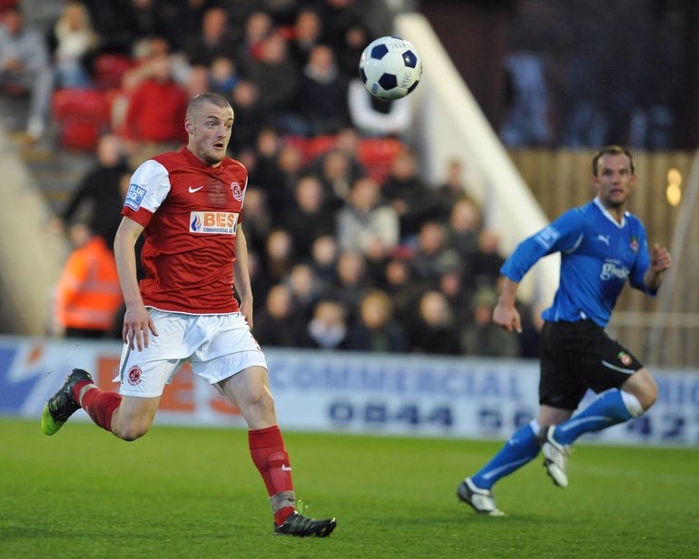 Jamie Vardy Fleetwood Town