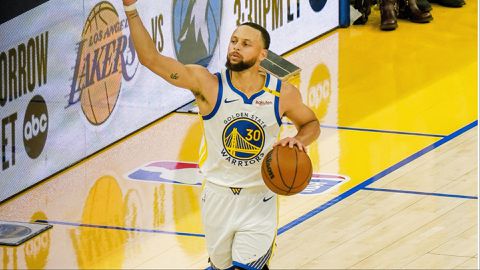 In the NBA Playoffs, the Golden State Warriors take lead against Houston Rockets, Denver Nuggets tie series against Los Angeles Clippers.