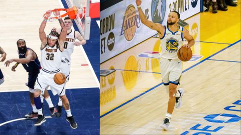 NBA Playoffs: Warriors take lead, Nuggets tie series against Clippers