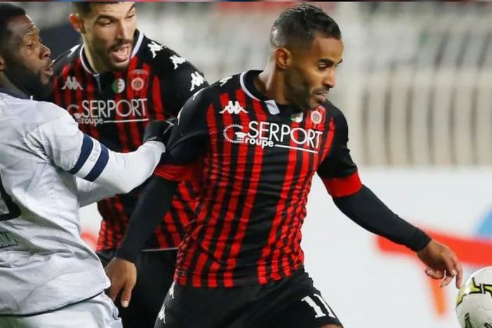 USM Alger winger Abdelkrim Zouari.