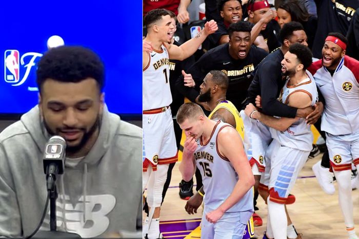 Jamal Murray was questioned by Pulse Sports about shifting his focus to capturing the NBA Finals MVP award after his star teammate won the WCF MVP award.