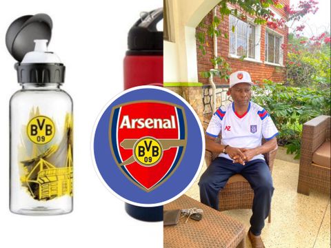 If you want to die early, support SC Villa, Dortmund and Arsenal- Fans react to epic bottle job