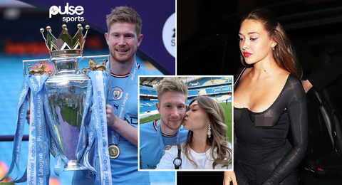 Kevin De Bruyne’s beautiful wife Michele Lacroix steals the show at Man City’s party