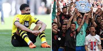 Heartbroken Jude Bellingham shoves TV cameras after Borussia Dortmund miss out on Bundesliga title
