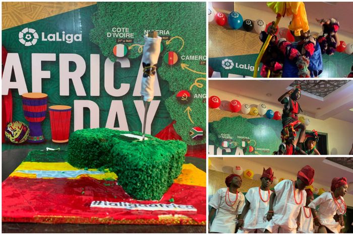LaLiga celebrates Africa Day in colourful style.
