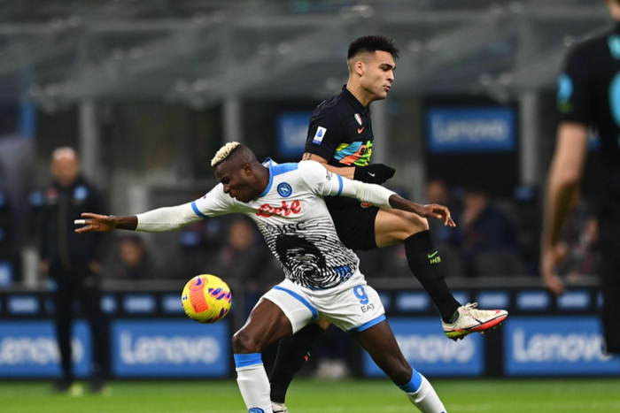 Osimhen and Lautaro Martinez in direct shootout for the Cappocanoniere