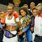 Sarah Achieng with the belt