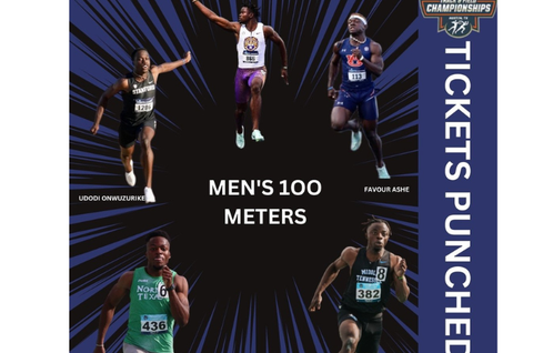 NCAA Championships: Meet the 5 Nigerian male sprinters that qualified in the 100m