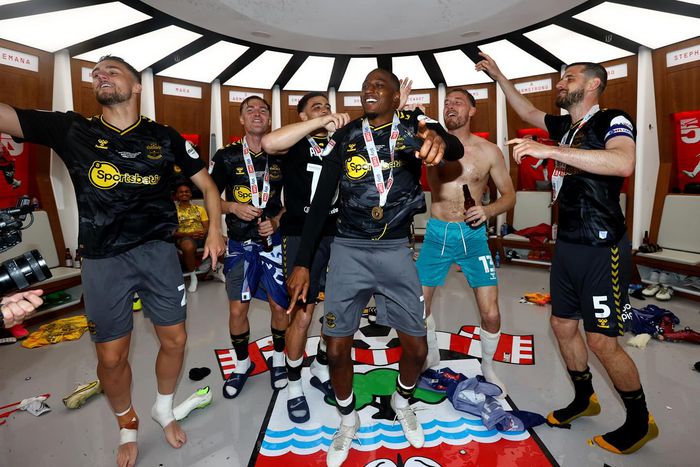 Super Eagles of Nigeria star Joe Aribo celebrates Premier League return with Southampton.